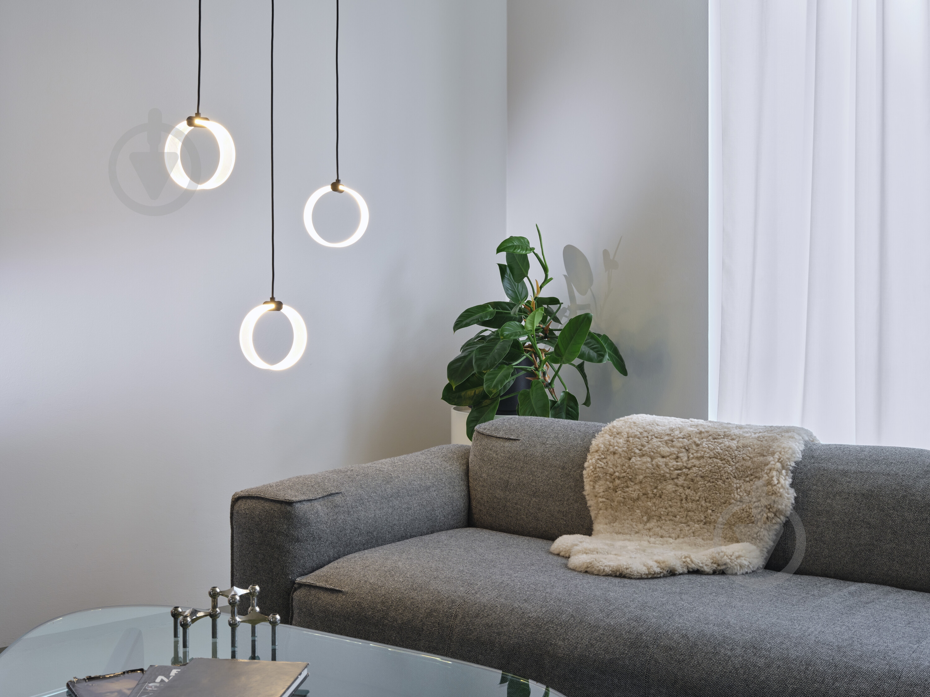Подвес Ledvance Decor Circle 3XPendant NL Click CCT 20 Вт черный - фото 14