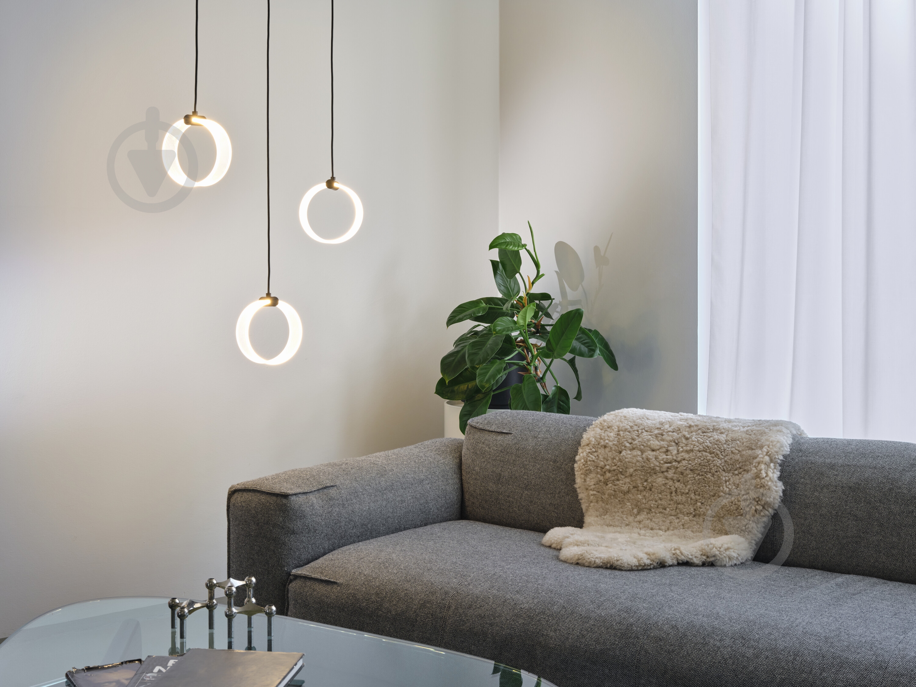 Подвес Ledvance Decor Circle 3XPendant NL Click CCT 20 Вт черный - фото 15