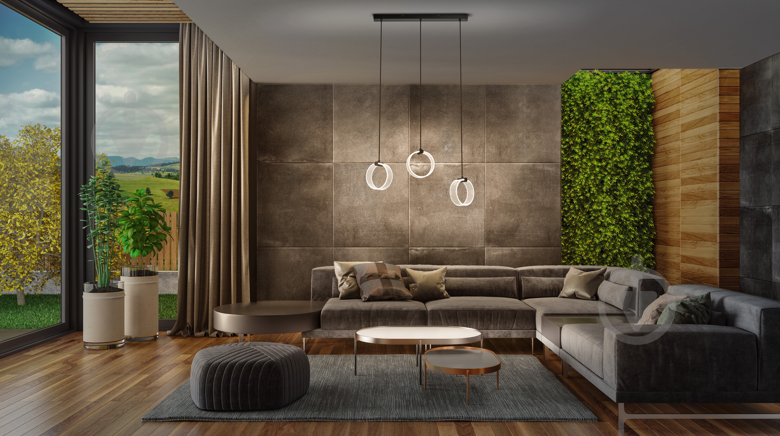 Подвес Ledvance Decor Circle 3XPendant NL Click CCT 20 Вт черный - фото 16