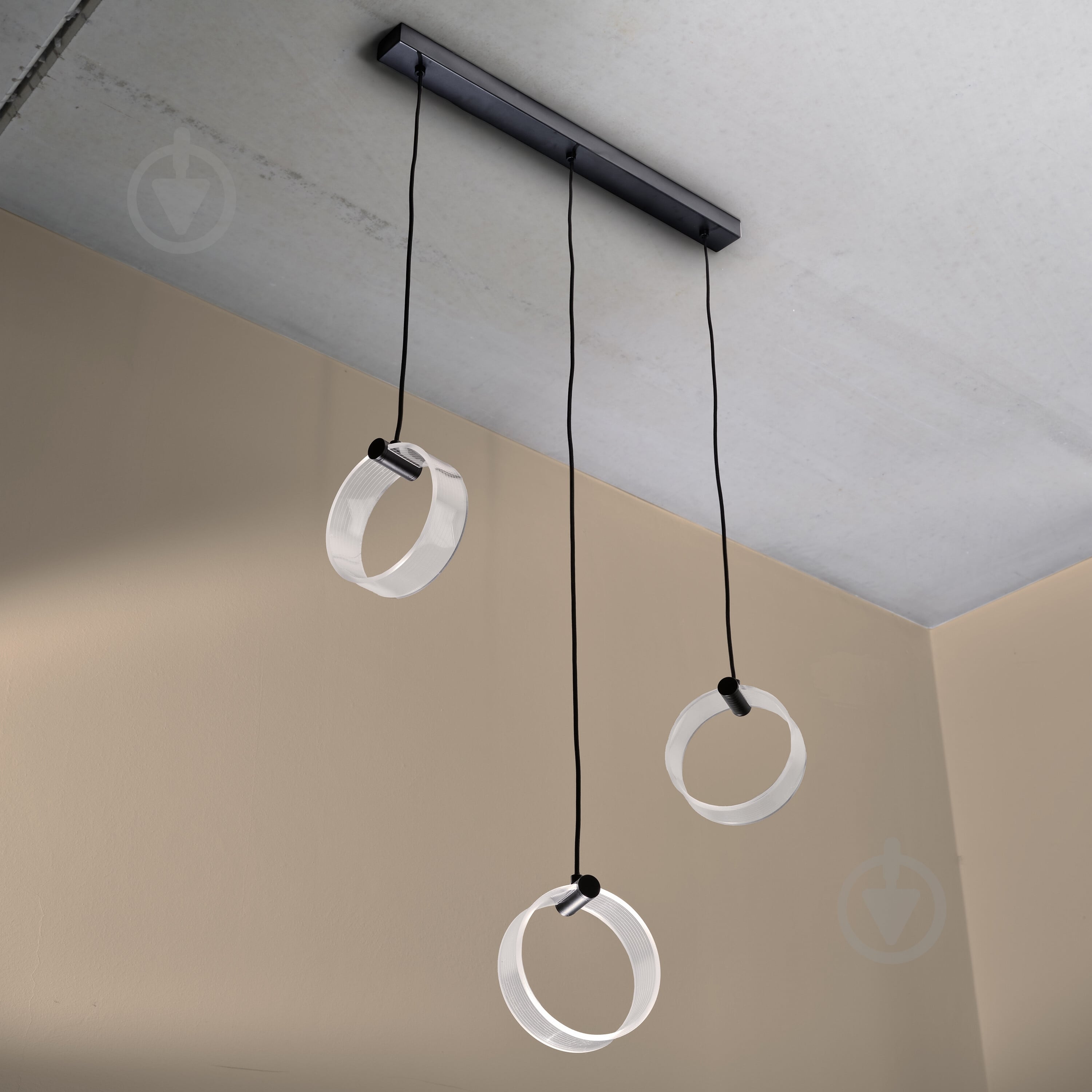 Подвес Ledvance Decor Circle 3XPendant NL Click CCT 20 Вт черный - фото 8