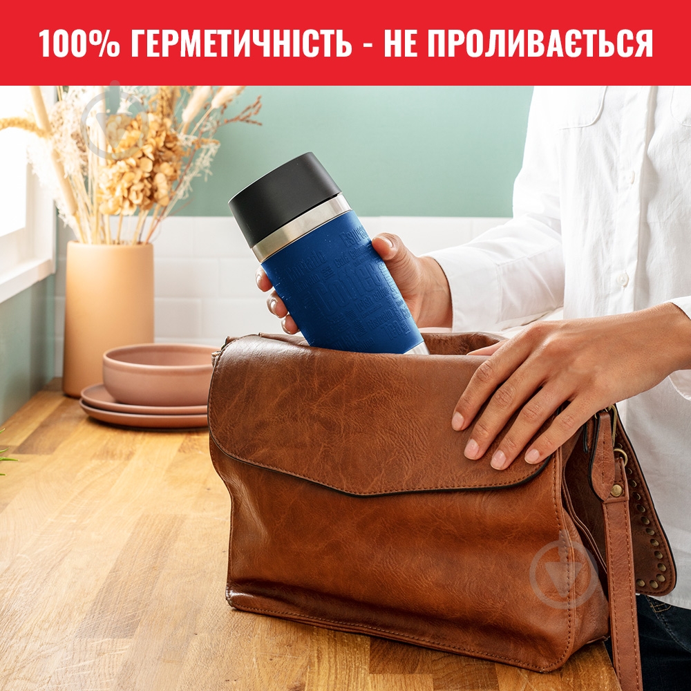 Термочашка Tefal Travel Mug Fun 0,36 л K3082114 - фото 3 Термочашка Tefal Travel Mug Fun 0,36 л K3082114 - фото 3