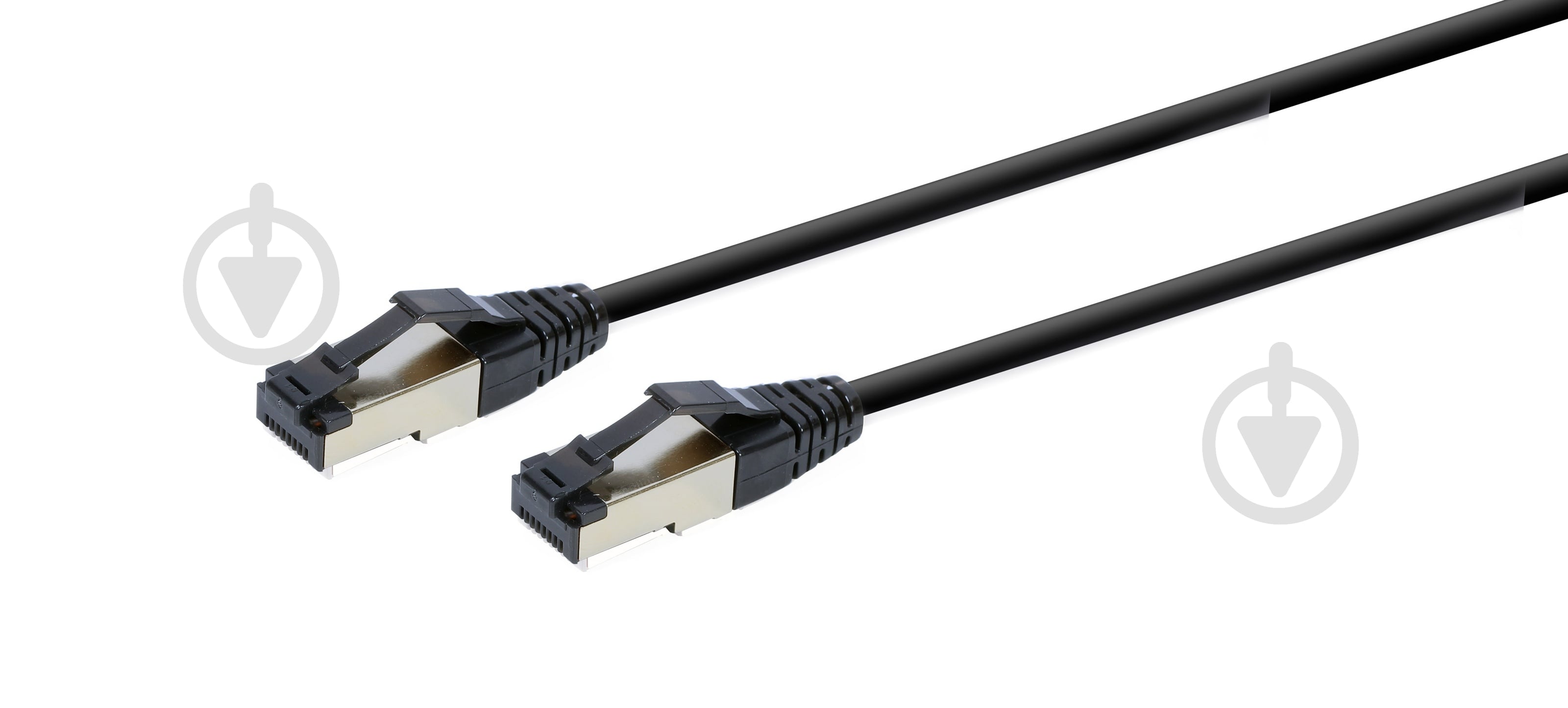 Патч-корд Cablexpert PP8-LSZHCU-BK-10M S/FTP литой 10 м черный - фото 2