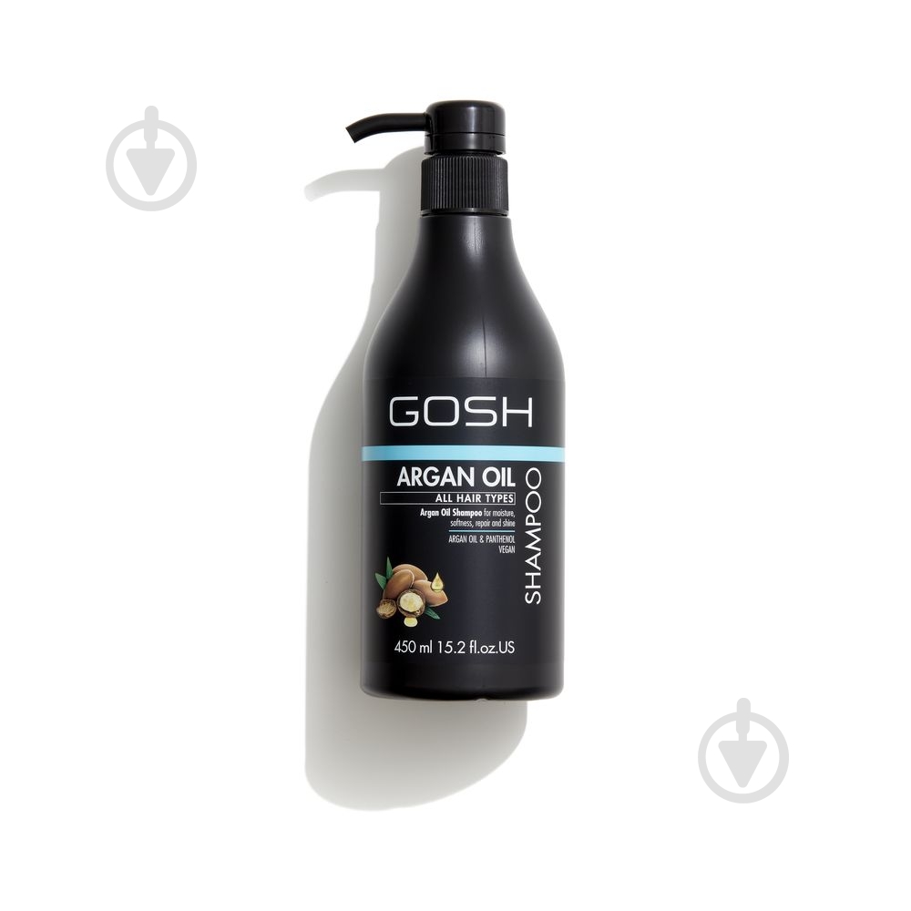 Шампунь органический Gosh Argan Oil 450 мл - фото 1