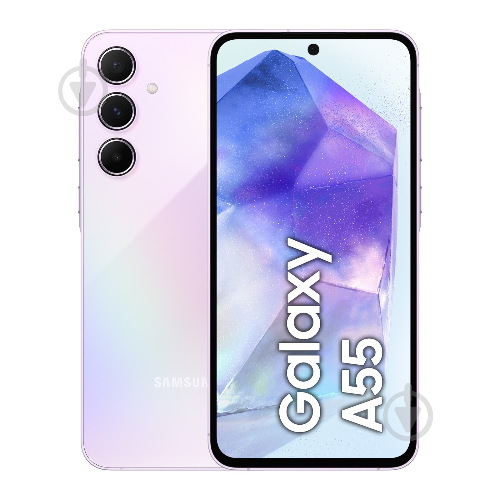Смартфон Samsung Galaxy A55 5G 8/128GB light violet (SM-A556BLVAEUC) - фото 10 Смартфон Samsung Galaxy A55 5G 8/128GB light violet (SM-A556BLVAEUC) - фото 10