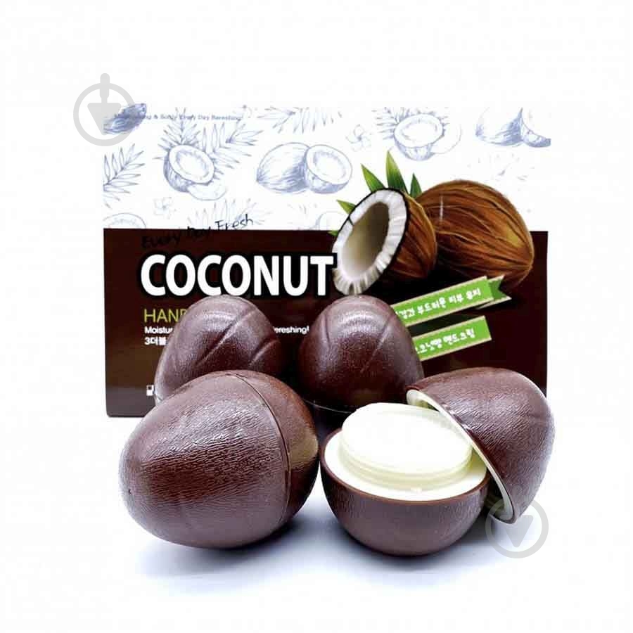 Крем для рук 3W Clinic Coconut Hand Cream 30 мл - фото 1 Крем для рук 3W Clinic Coconut Hand Cream 30 мл - фото 1