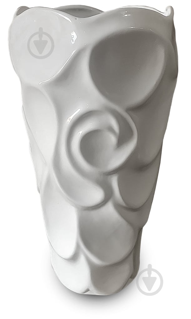 Ваза Лили белая 23 см - фото 1