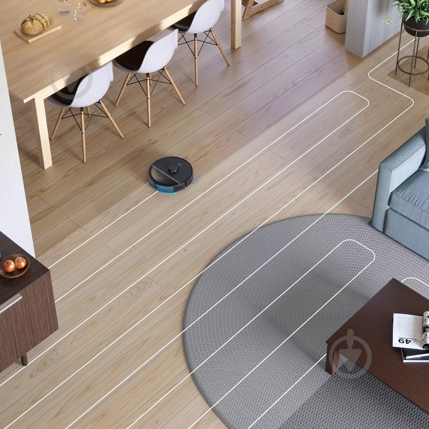 Робот-пылесос Philips XU3000/01 black - фото 7 Робот-пылесос Philips XU3000/01 black - фото 7