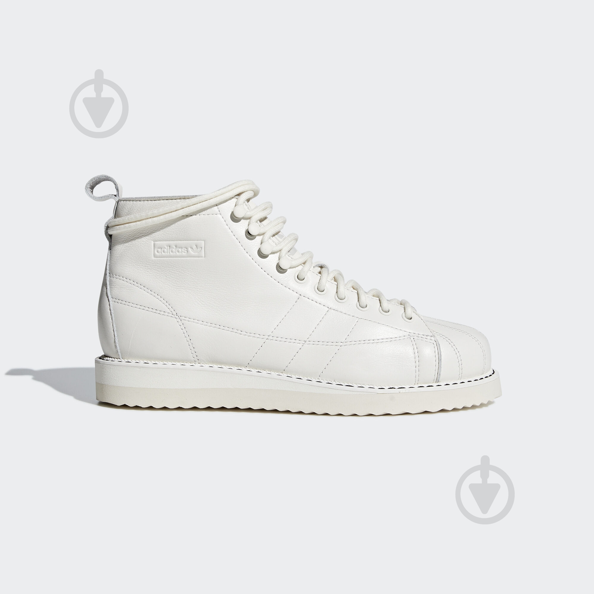 Ботинки Adidas Superstar Boot W B28162 р.38 белый - фото 1