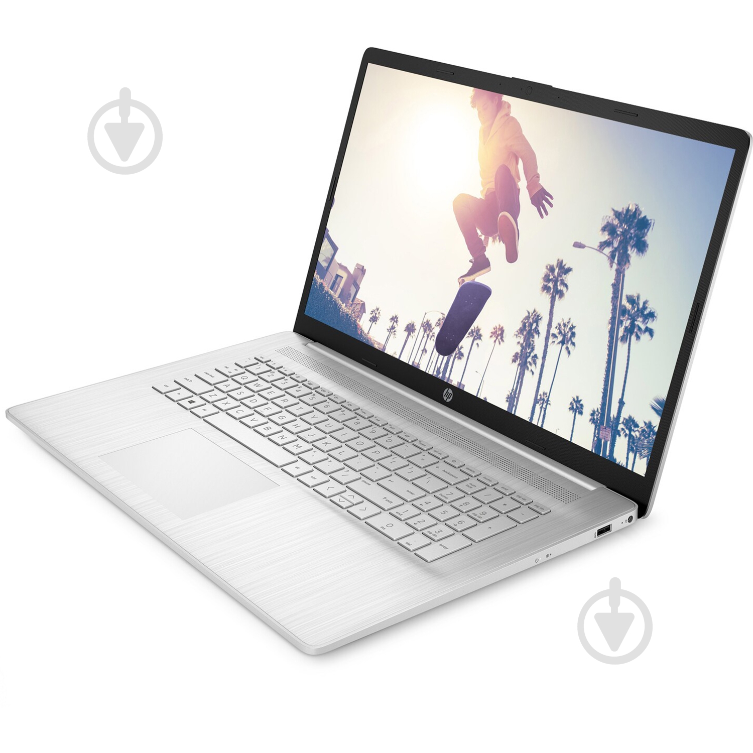 Ноутбук HP 17-cp2005ua 17,3" (832W3EA) silver - фото 3