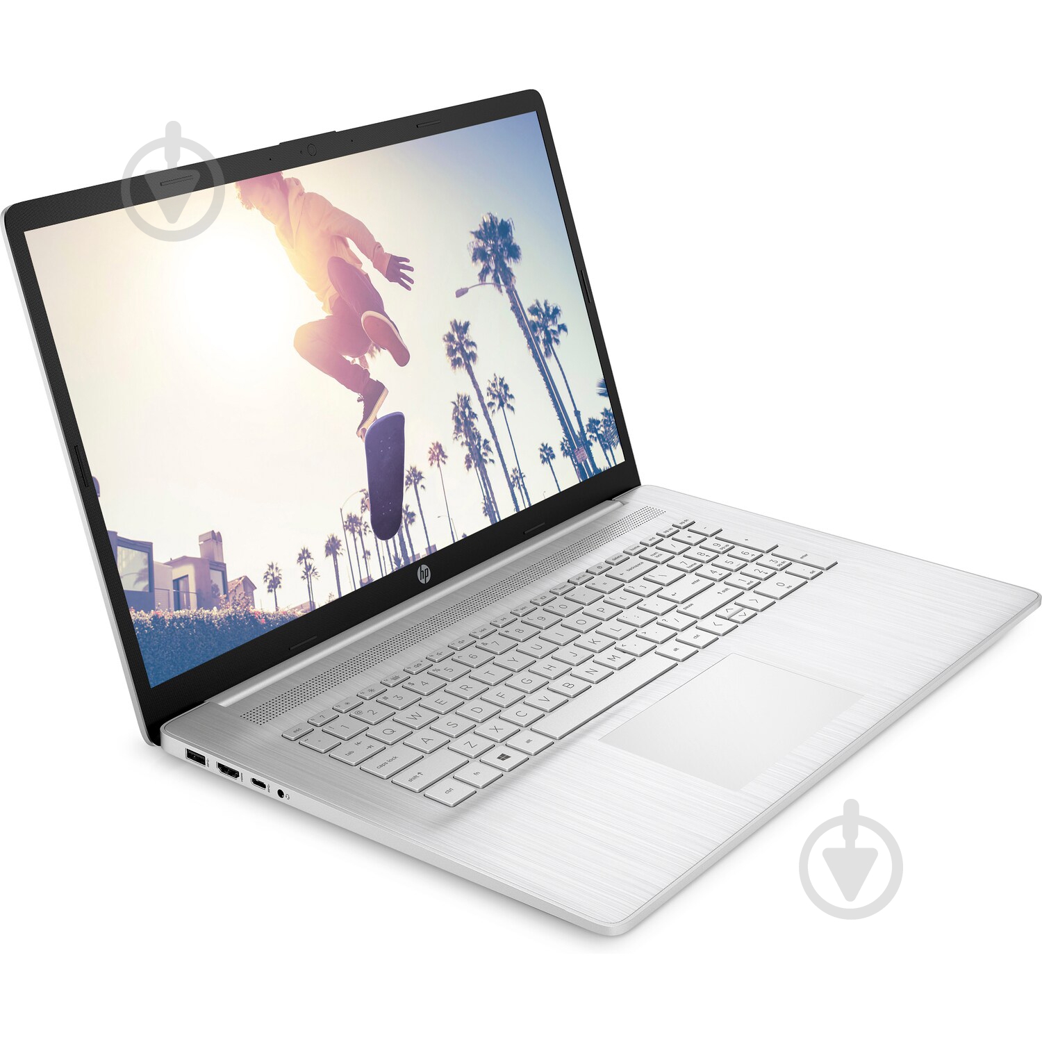 Ноутбук HP 17-cp2007ua 17,3" (832W4EA) silver - фото 2