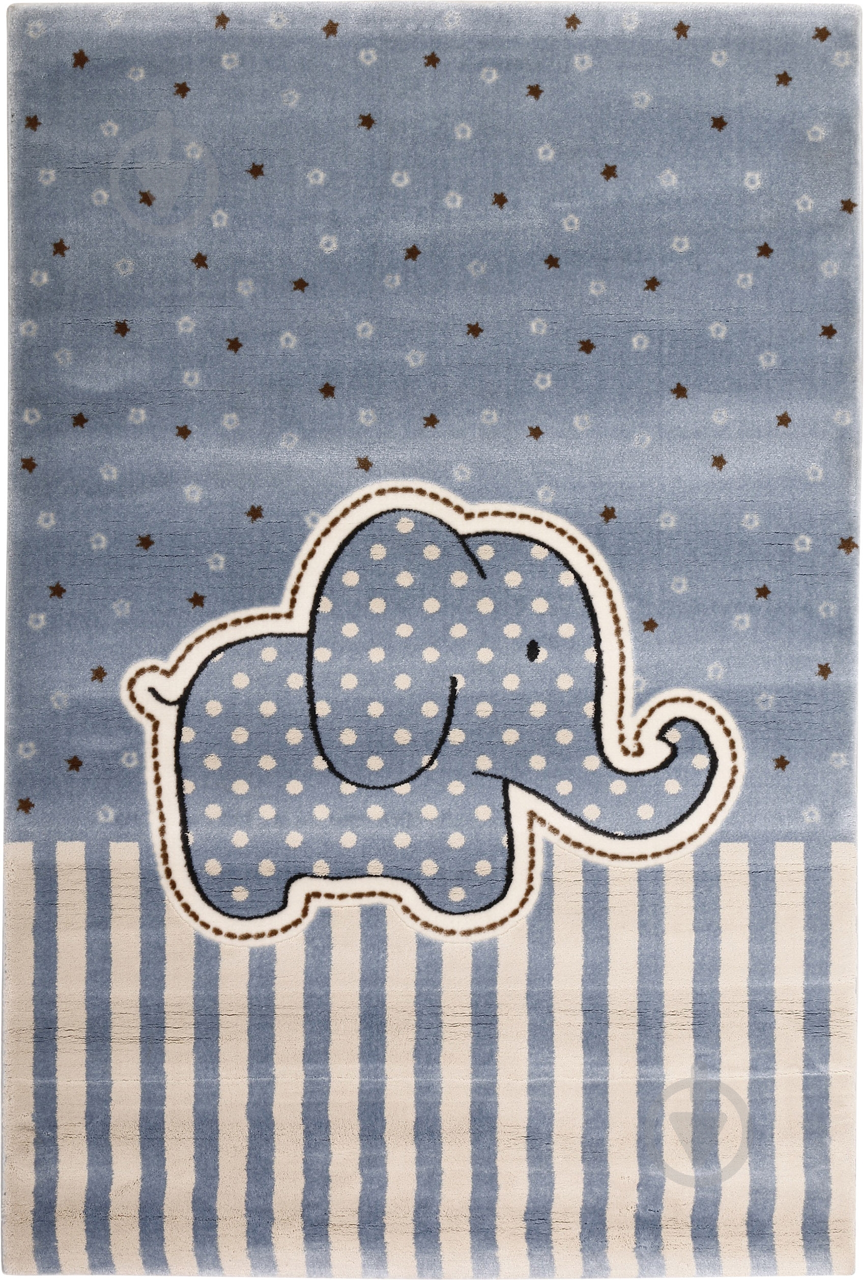 Ковер Balta Afrika Elephant Blue 02761 R 113x173 см - фото 1 Ковер Balta Afrika Elephant Blue 02761 R 113x173 см - фото 1