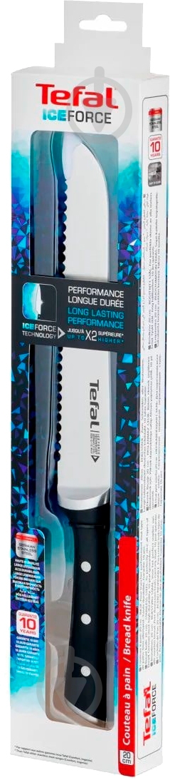 Ніж для хліба Tefal Ice Force K2320414 - фото 9