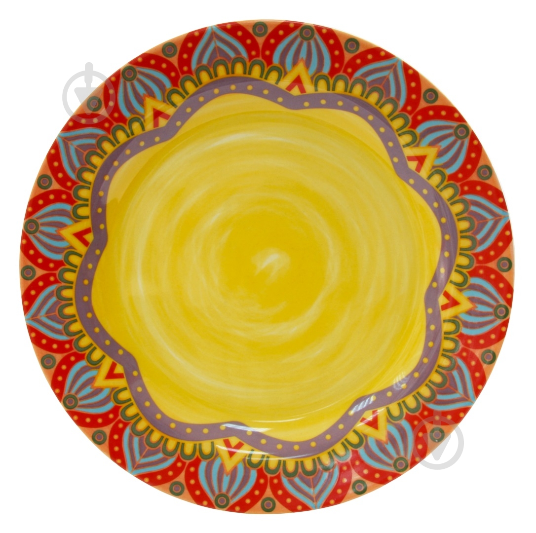 Тарілка обідня Astera Arabesco Amber 27 см - фото 1