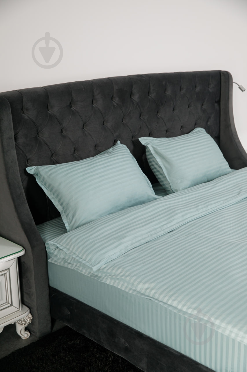 Комплект постельного белья семейный серый IDEAL TEXTILE - фото 2