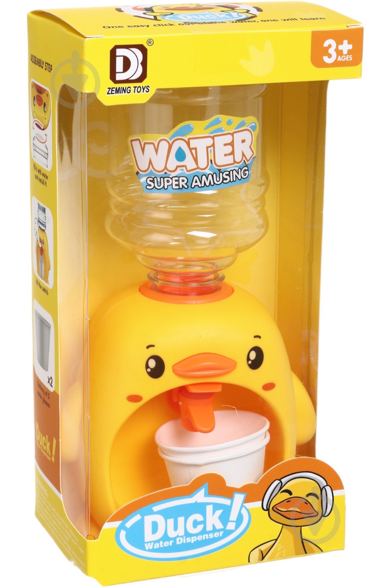 Игровой набор ZEMING TOYS Уточка-кулер с 2 стаканчиками MX0433080 - фото 5 Игровой набор ZEMING TOYS Уточка-кулер с 2 стаканчиками MX0433080 - фото 5