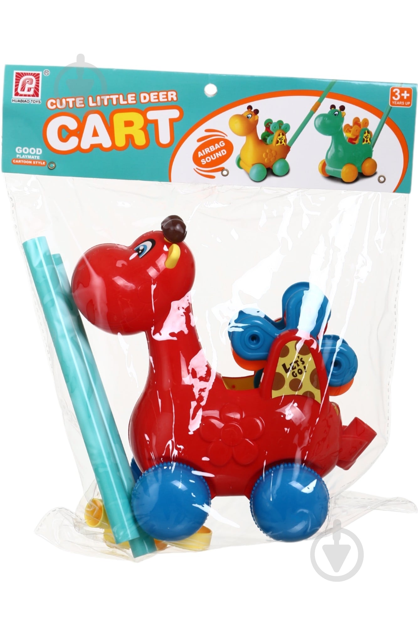 Каталка HUABIAO TOYS Жираф MC231134 - фото 6