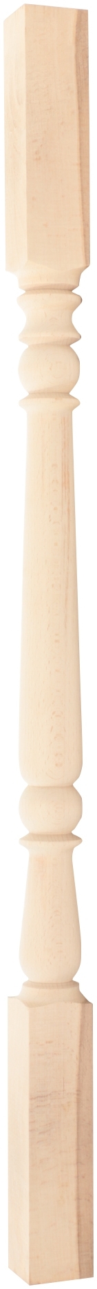 Балясина буковая точеная 50x50x900 мм - фото 1 Балясина буковая точеная 50x50x900 мм - фото 1