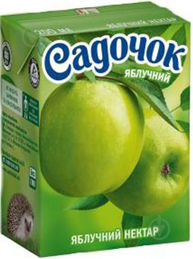Нектар Садочок Яблочный 0,2л - фото 1