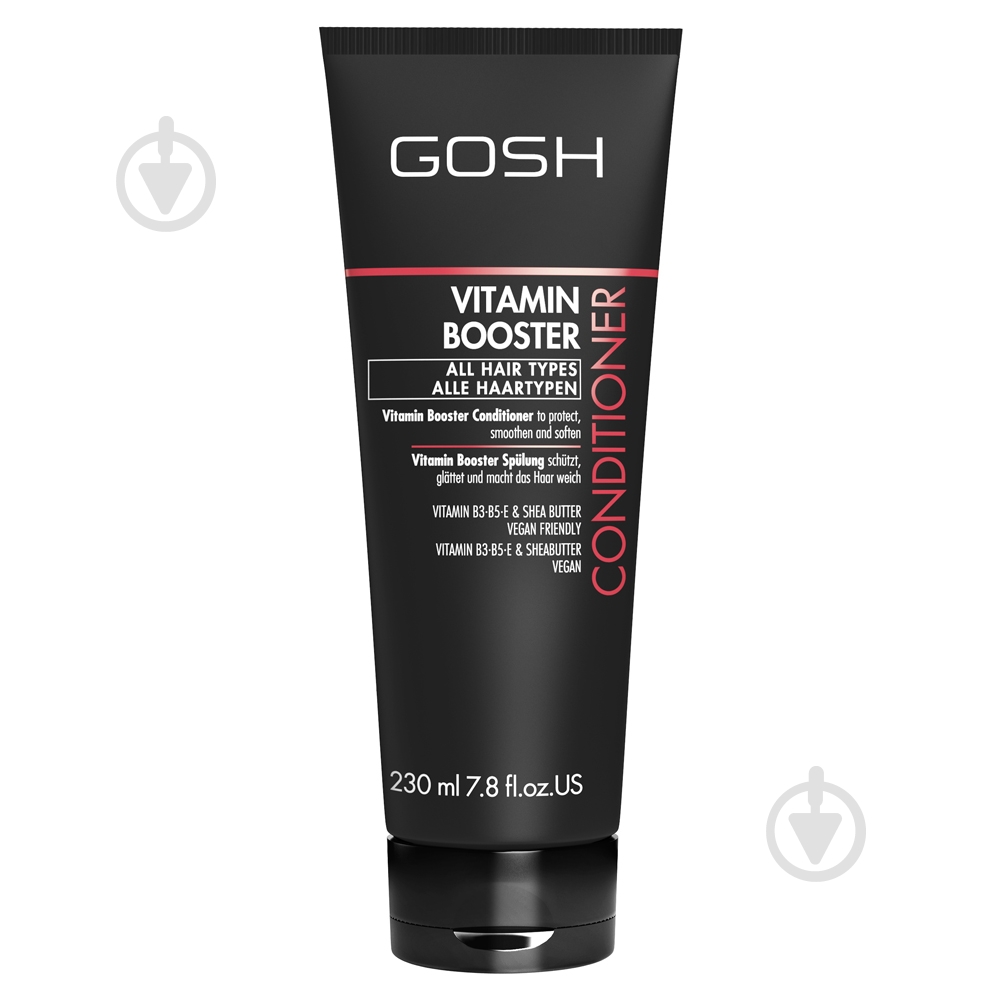 Кондиционер Gosh Vitamin Booster 230 мл - фото 1 Кондиционер Gosh Vitamin Booster 230 мл - фото 1