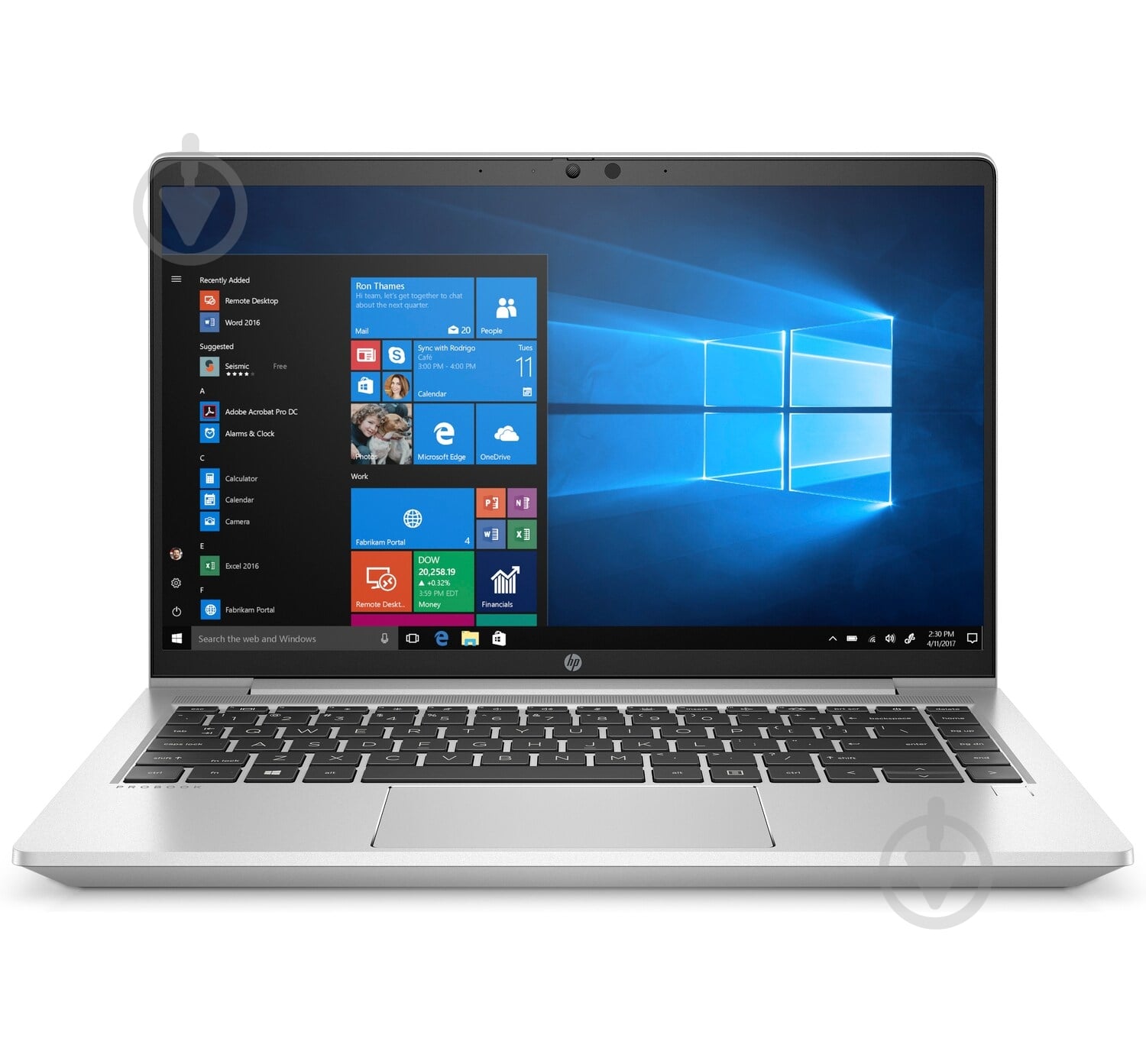 Ноутбук HP ProBook 440 G8 14 (2Q531AV_V6) silver - фото 1