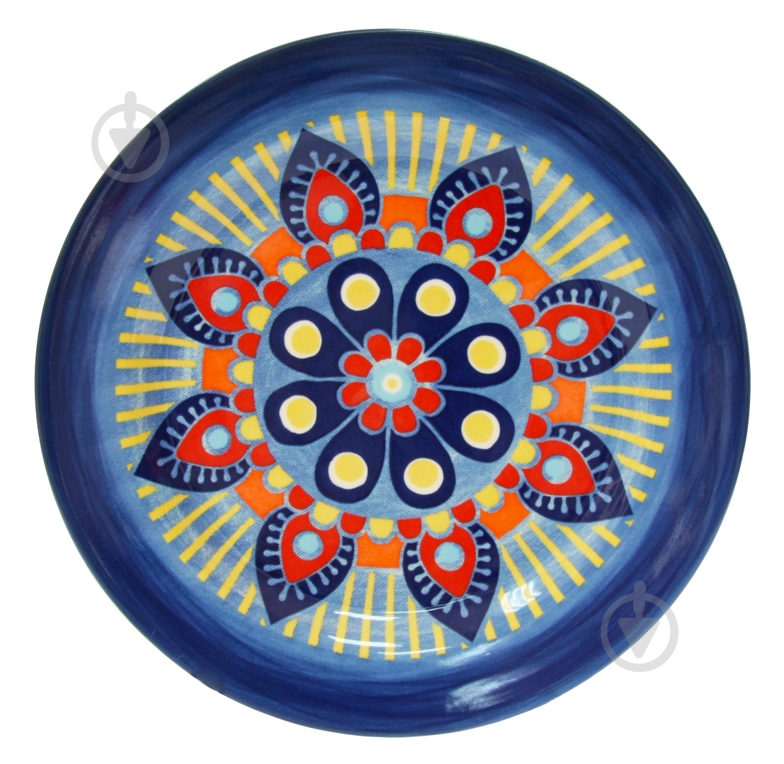 Тарілка десертна Astera Arabesco Sapphire 21.5 см - фото 1