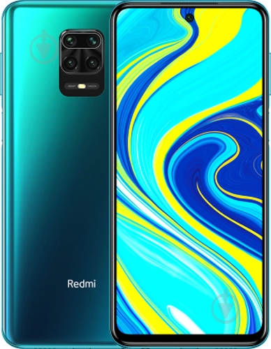 Смартфон Xiaomi Redmi Note 9S 6/128GB aurora blue (629690) - фото 1 Смартфон Xiaomi Redmi Note 9S 6/128GB aurora blue (629690) - фото 1