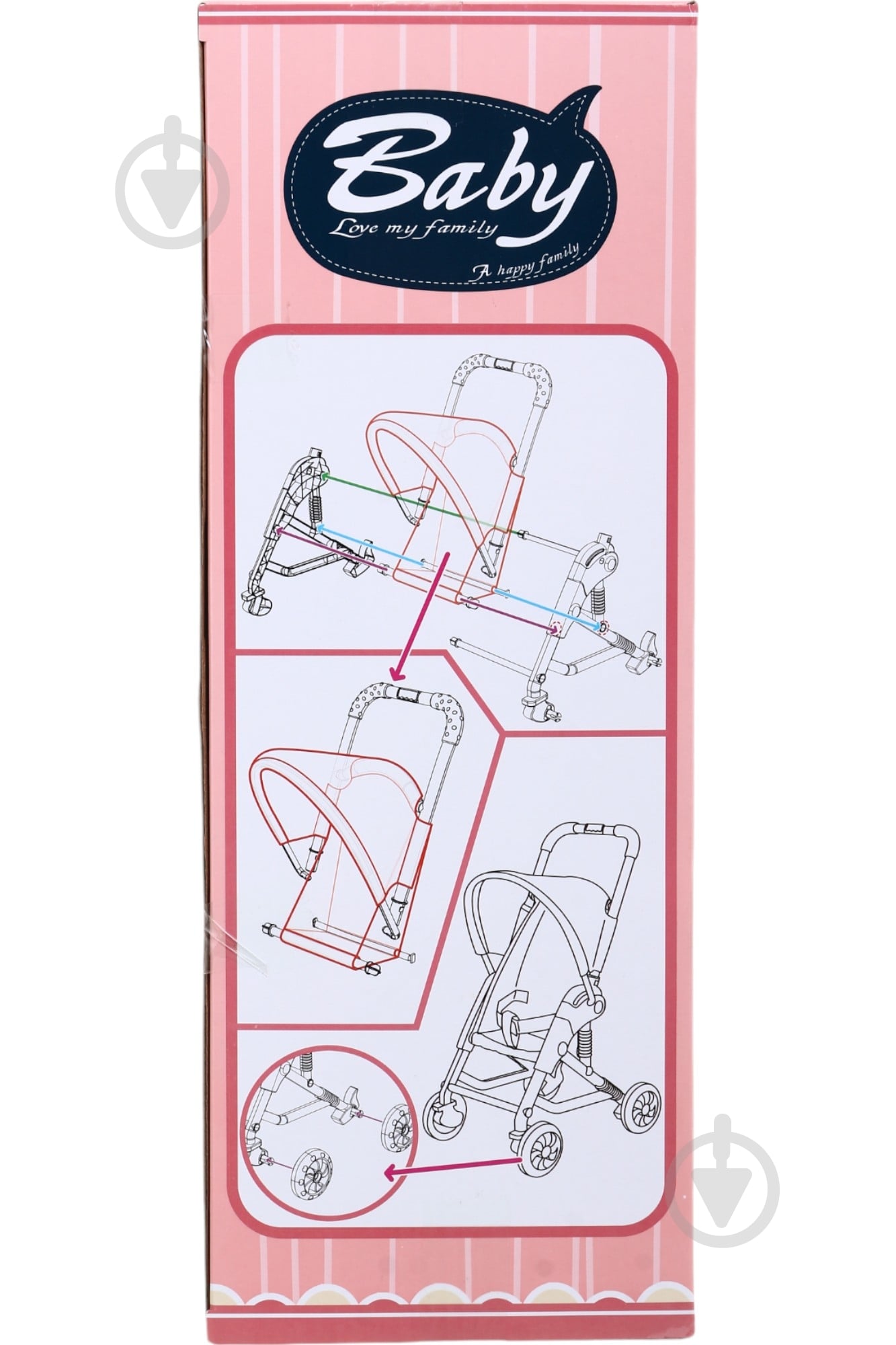 Игрушка Xin Le Tong Коляска кукольная MC231206 - фото 3