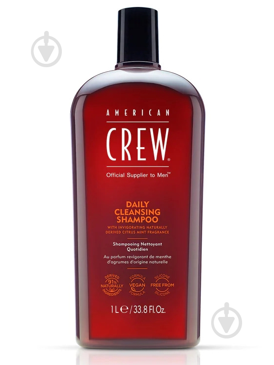 Шампунь AMERICAN CREW Daily Cleansing 1000 мл - фото 1