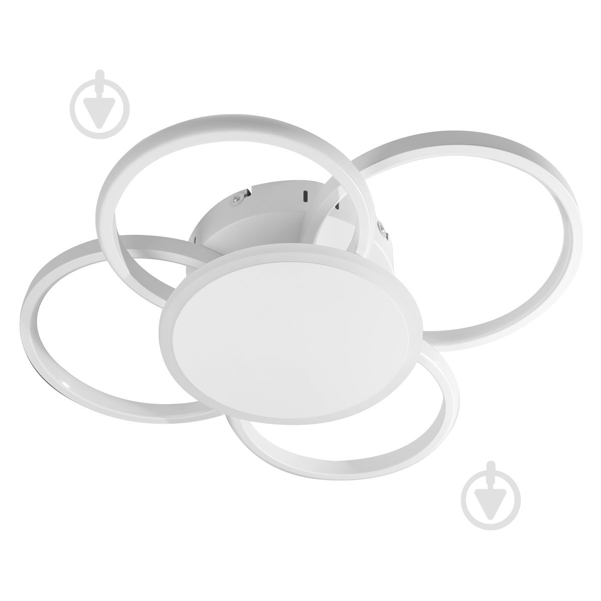 Люстра світлодіодна LED CONCEPT Sutton R 4 з пультом ДК 95 Вт білий - фото 3