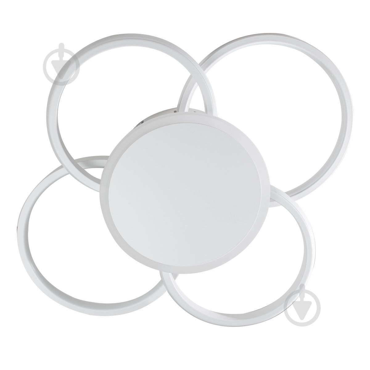 Люстра світлодіодна LED CONCEPT Sutton R 4 з пультом ДК 95 Вт білий - фото 2