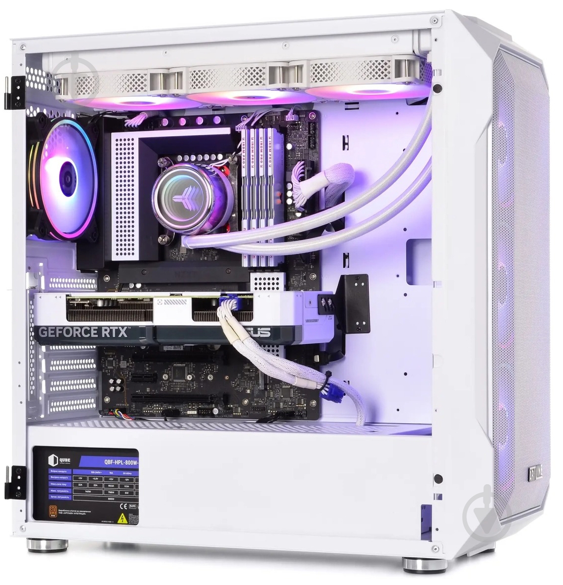 Компьютер Artline Gaming X96WHITE (X96Whitev101Win) white - фото 4 Компьютер Artline Gaming X96WHITE (X96Whitev101Win) white - фото 4