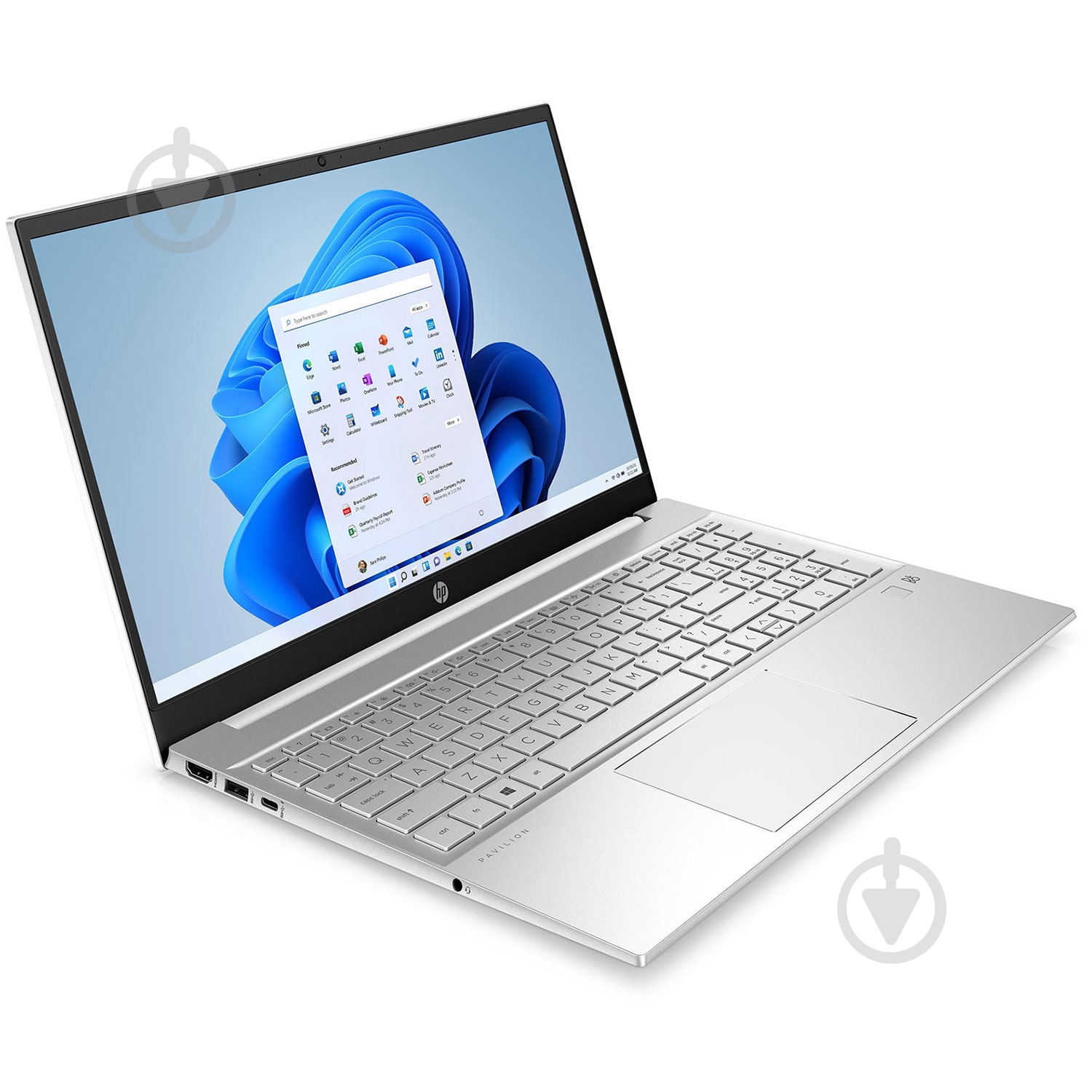 Ноутбук HP Intel Core i3-1215U 15,6" (832X9EA) white - фото 2 Ноутбук HP Intel Core i3-1215U 15,6" (832X9EA) white - фото 2