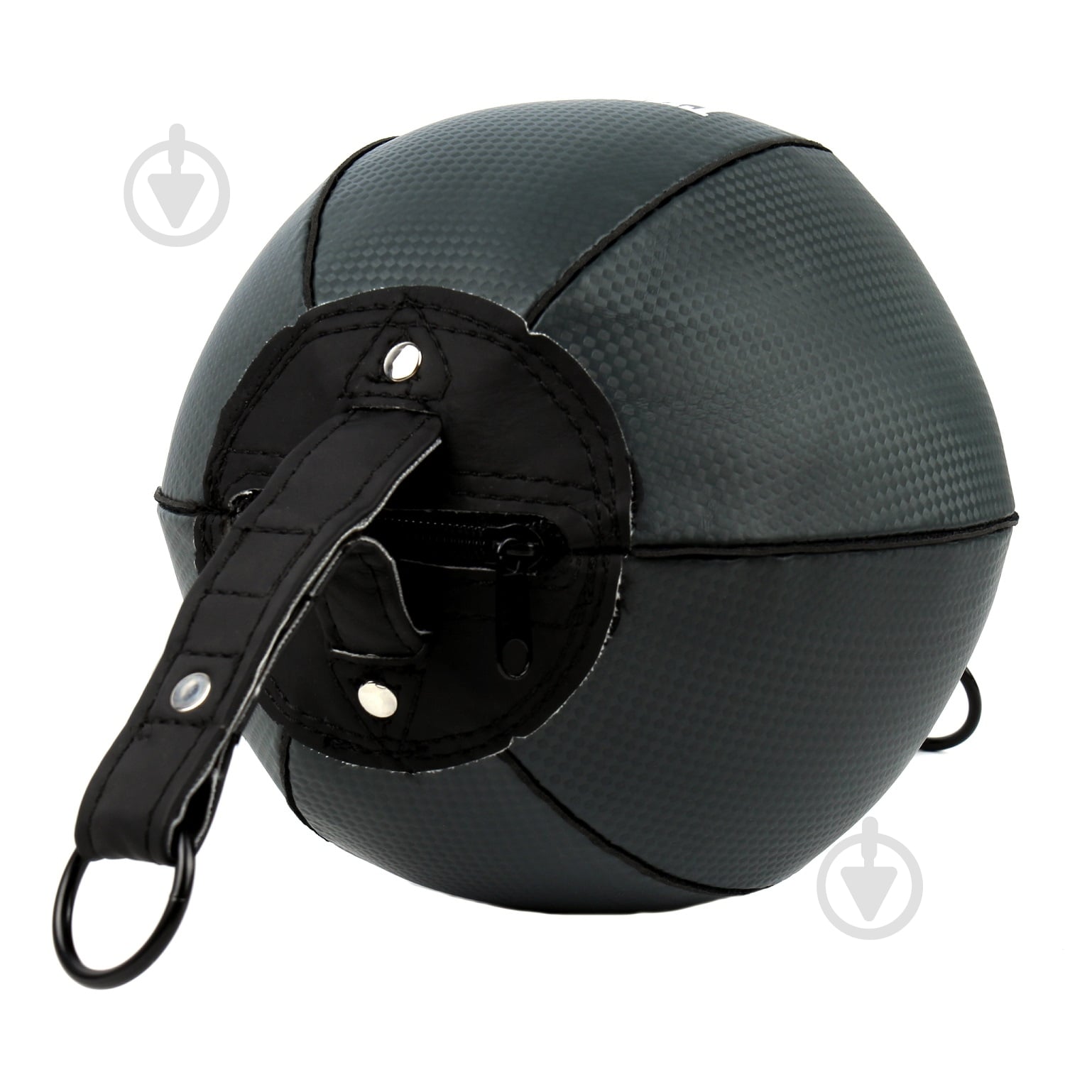 Груша Everlast PU Double End 20 см черный с серым - фото 2