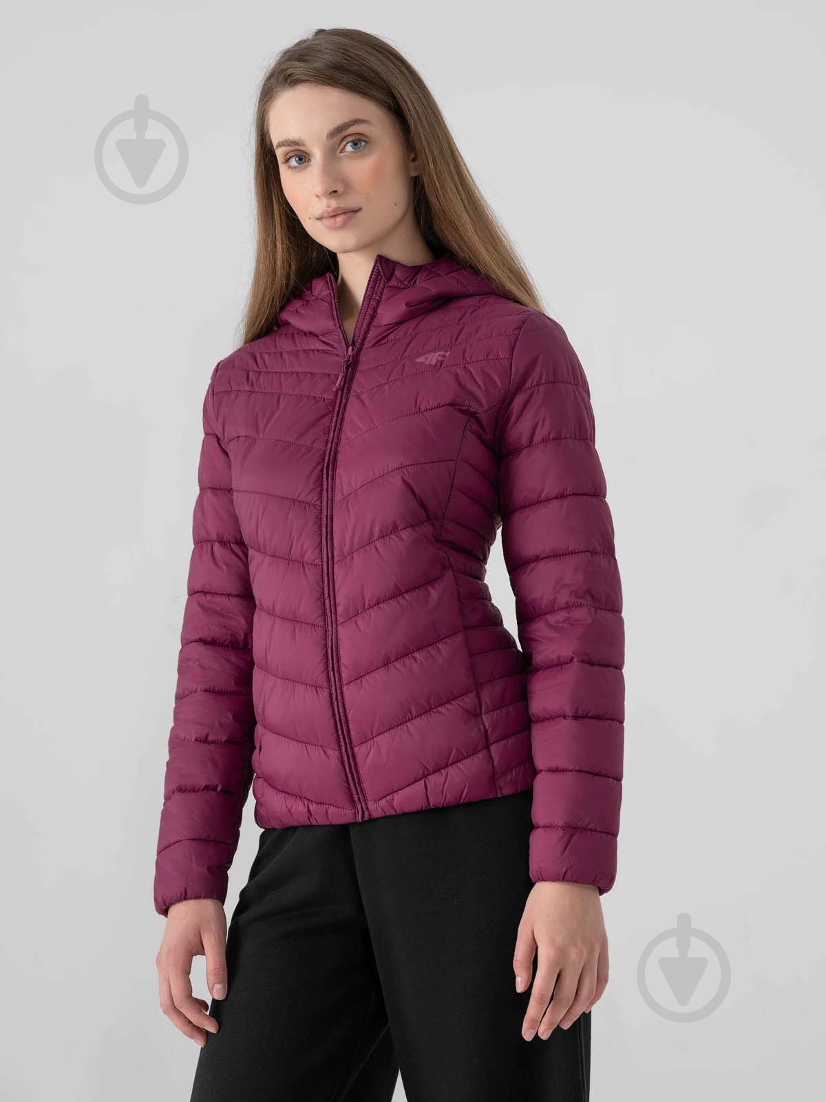 Куртка женская 4F H4Z21-KUDP003-60S р.S малиновая - фото 3 Куртка женская 4F H4Z21-KUDP003-60S р.S малиновая - фото 3
