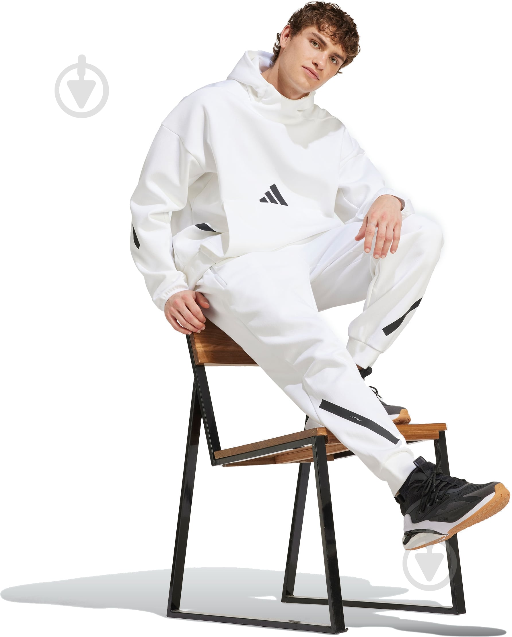 ᐉ Брюки Adidas M Z.N.E. PT JF2449 р. 2XL белый • Купить в Киеве