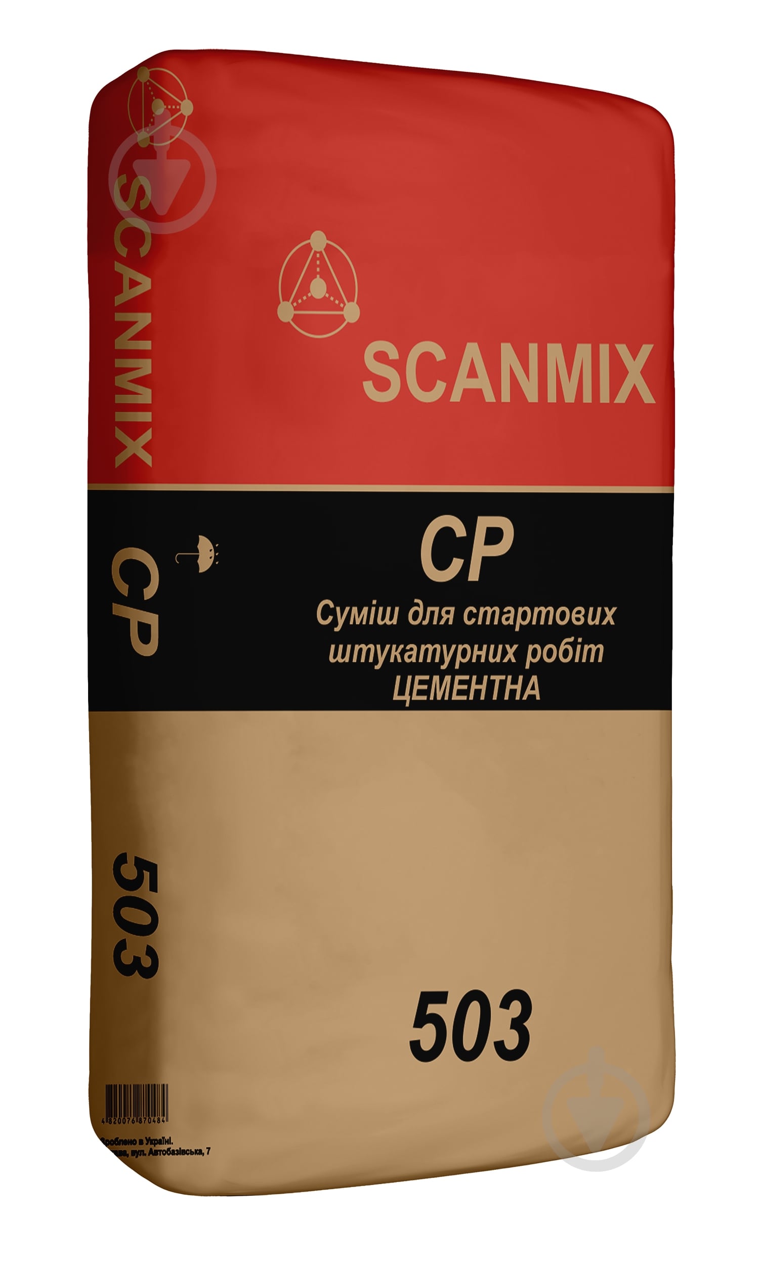 Штукатурка SCANMIX CP 503 25 кг - фото 1 Штукатурка SCANMIX CP 503 25 кг - фото 1