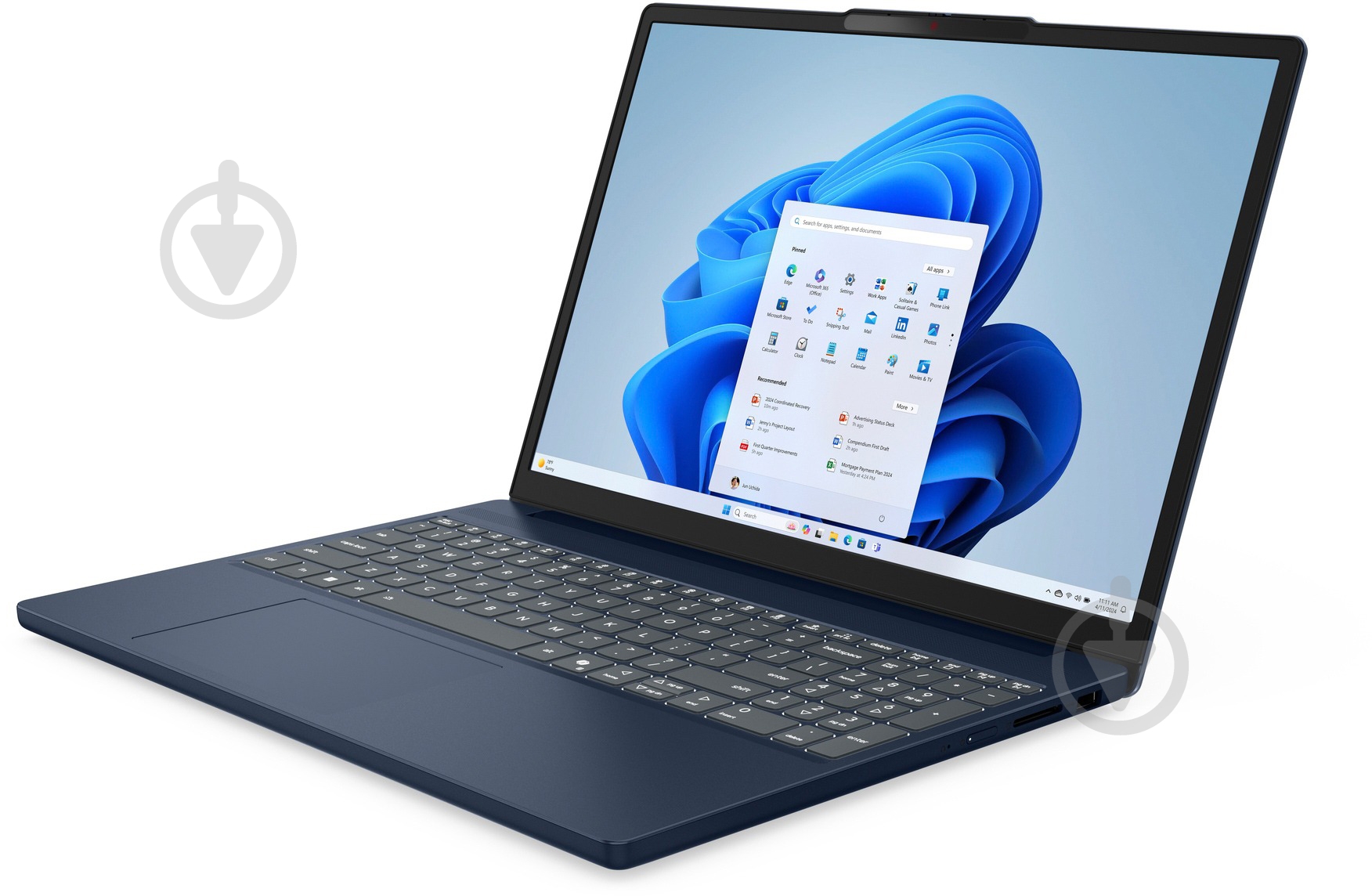 Ноутбук Lenovo ideapad Slim 3 15ARP10 15,3" (83K700A9RA) cosmic blue - фото 5 Ноутбук Lenovo ideapad Slim 3 15ARP10 15,3" (83K700A9RA) cosmic blue - фото 5