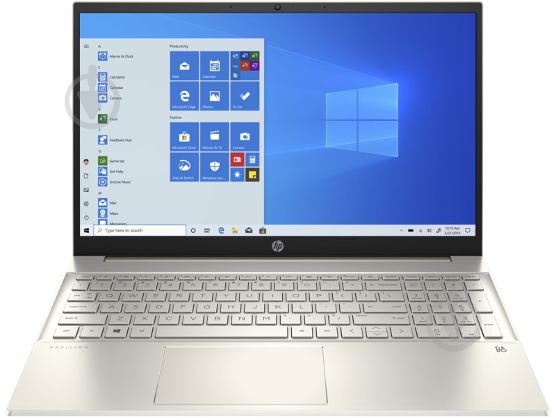 Ноутбук HP Pavilion 15 15,6" (832Y0EA) gold - фото 1