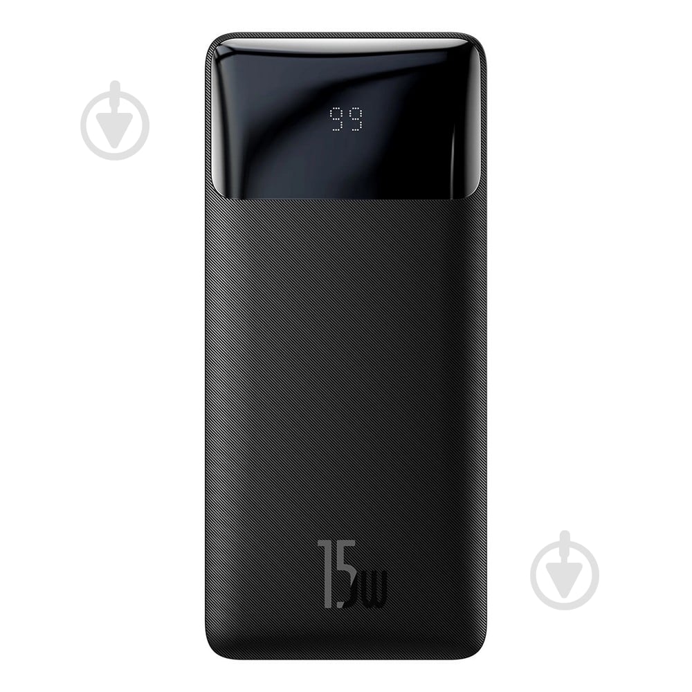 Повербанк BASEUS Bipow Digital Display 15W 30000 mAh black (PPBD050201) - фото 1 Повербанк BASEUS Bipow Digital Display 15W 30000 mAh black (PPBD050201) - фото 1