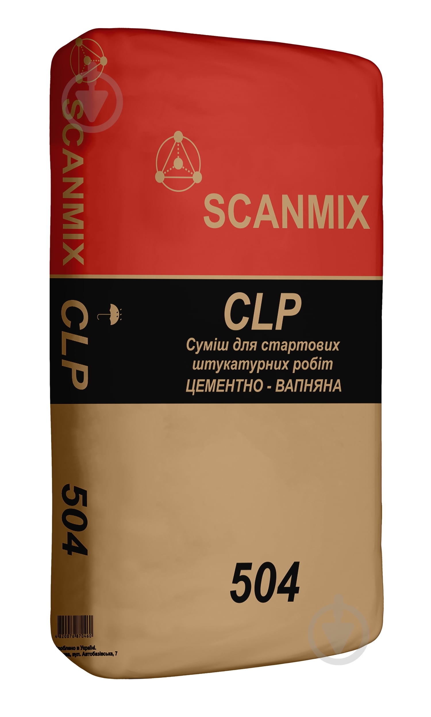 Штукатурка SCANMIX CLP 504 25 кг - фото 1