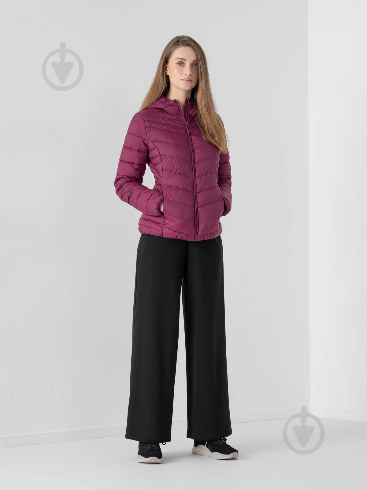 Куртка женская 4F H4Z21-KUDP003-60S р.L малиновая - фото 7 Куртка женская 4F H4Z21-KUDP003-60S р.L малиновая - фото 7