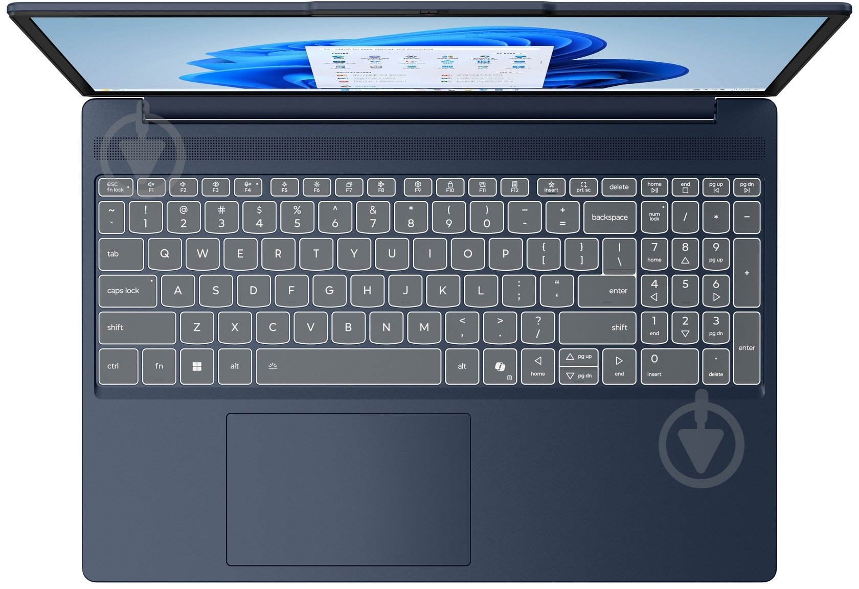 Ноутбук Lenovo ideapad Slim 3 15ARP10 15,3" (83K700AERA) cosmic blue - фото 13