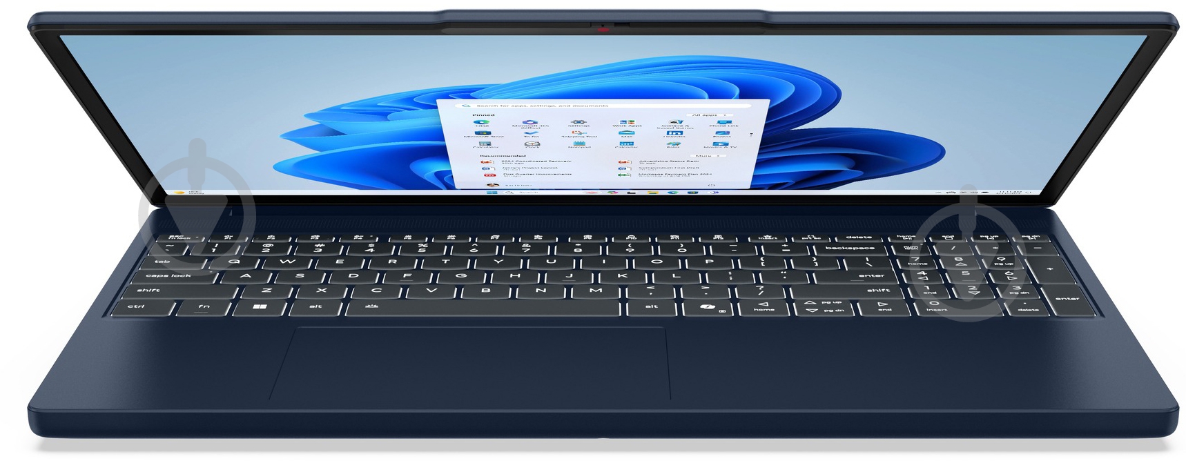 Ноутбук Lenovo ideapad Slim 3 15ARP10 15,3" (83K700AERA) cosmic blue - фото 4