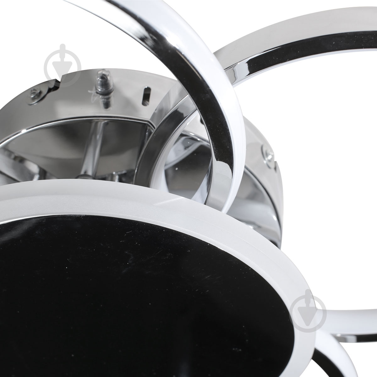 Люстра світлодіодна LED CONCEPT Sutton LED R 4 з пультом ДК 4x95 Вт хром - фото 3