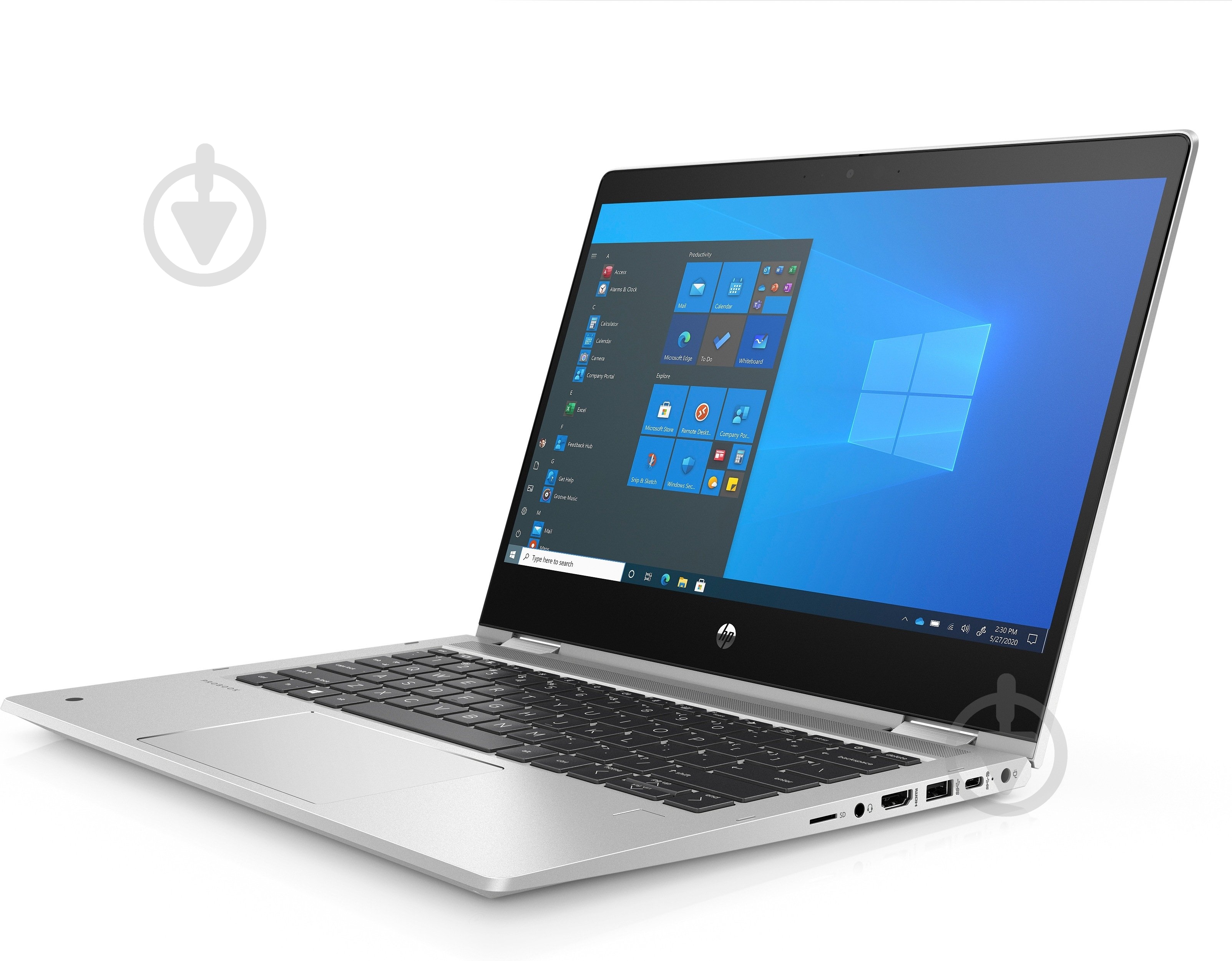 Ноутбук HP ProBook x360 435 G8 13,3 (32N08EA) silver - фото 4