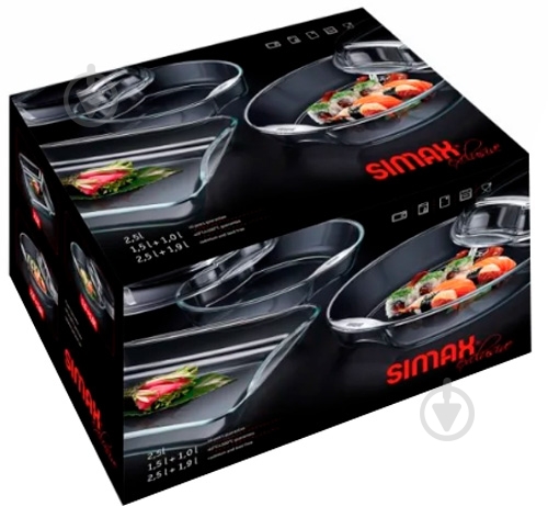 Набор посуды Simax 5 предметов (s312) Exclusive - фото 3 Набор посуды Simax 5 предметов (s312) Exclusive - фото 3