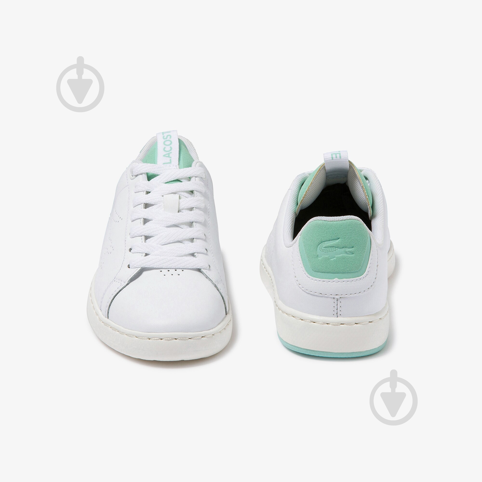 Кроссовки женские демисезонные Lacoste CARNABY EVO LT-WT 1201SFA 739SFA00122L6 р.38 белые - фото 5