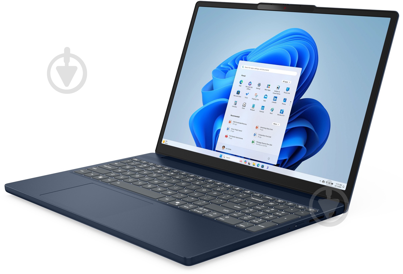 Ноутбук Lenovo Ideapad Slim 3 15IRH10 15,3" (83K100QVRA) cosmic blue - фото 5 Ноутбук Lenovo Ideapad Slim 3 15IRH10 15,3" (83K100QVRA) cosmic blue - фото 5