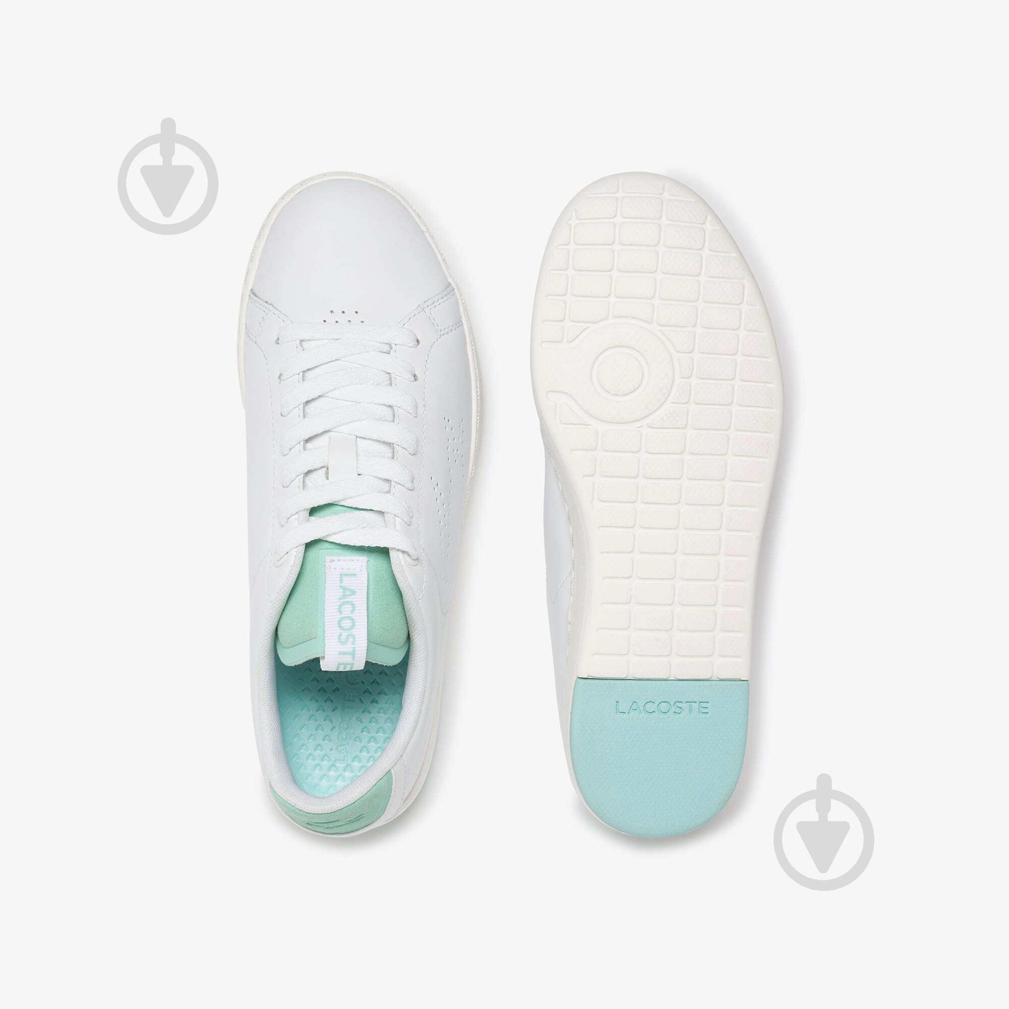 Кроссовки женские демисезонные Lacoste CARNABY EVO LT-WT 1201SFA 739SFA00122L6 р.39 белые - фото 4 Кроссовки женские демисезонные Lacoste CARNABY EVO LT-WT 1201SFA 739SFA00122L6 р.39 белые - фото 4