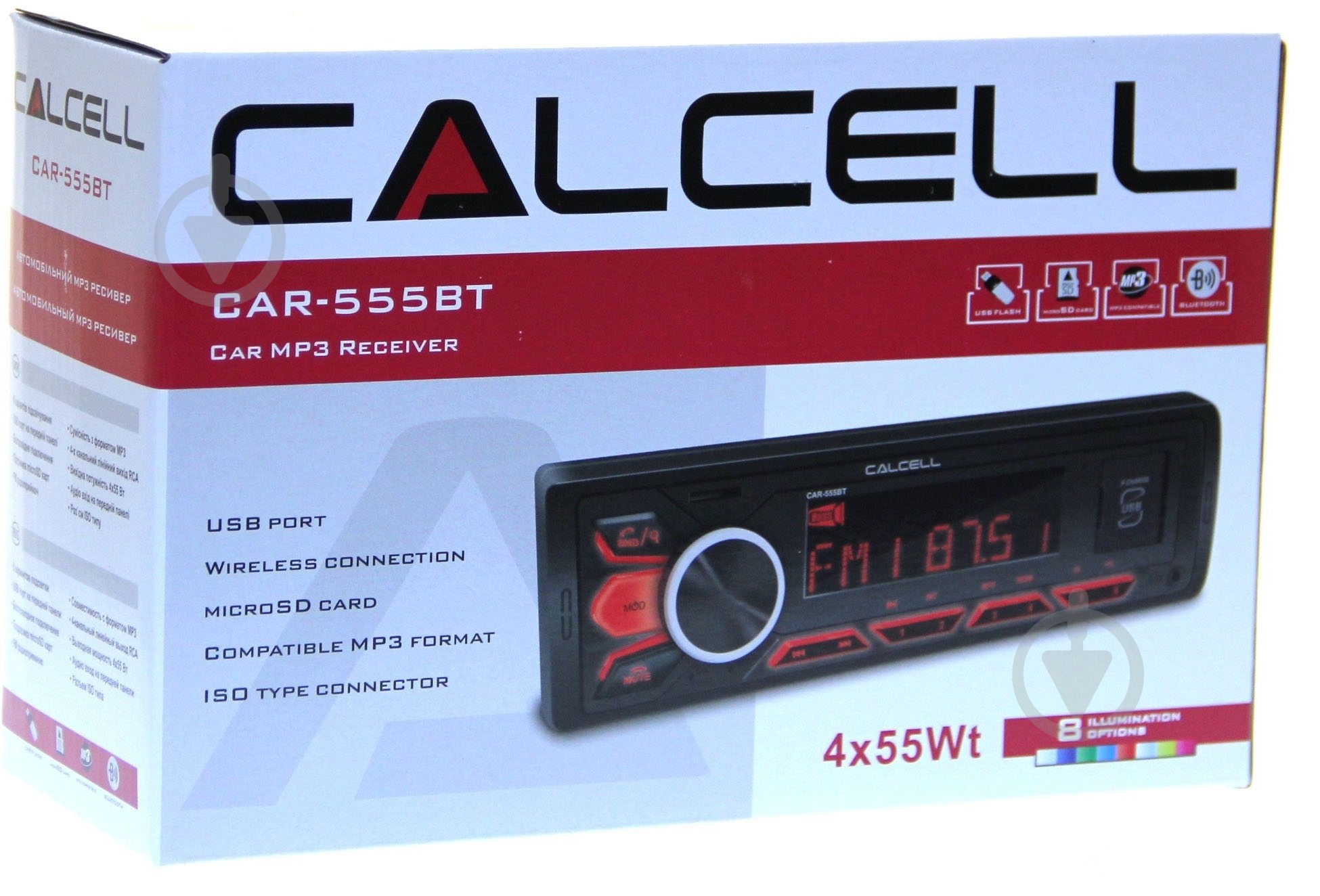 Автомагнитола Calcell CAR-555BT - фото 21